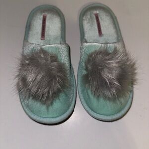 Victoria's Secret Mint Slippers